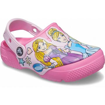 Crocs Fun Lab Disney Princess Girls' Clogs Pink | Australia 1538RVDW